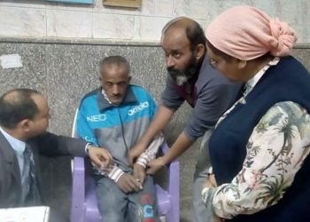 إنقاذ مسن تحت إحدى الكباري بمنطقة حلوان و إعادته لأهله