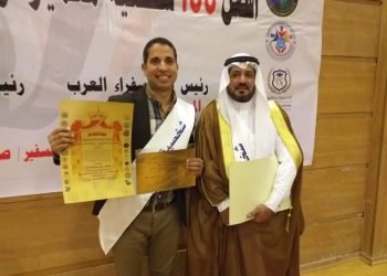 تكريم الدكتور أمين الحسينى من أفضل ١٠٠شخصية مؤثرة بالوطن العربي