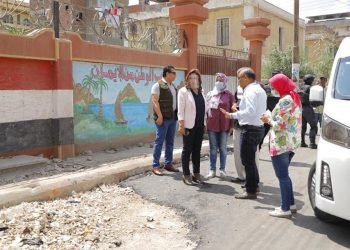 محافظ دمياط تتابع أعمال رد الشئ لأصله بمركزى فارسكور والزرقا