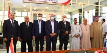 وزير الزراعة ومحافظ قنا ورئيس البنك الزراعي يشهدون توقيع بروتوكول تعاون لتطبيق أنظمة الرى الحديث بقنا