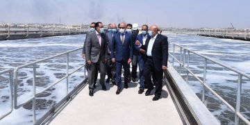 مدبولي.. يتفقد أعمال توسعات ورفع كفاءة محطة معالجة مياه صرف صحى أبورواش بالجيزة
