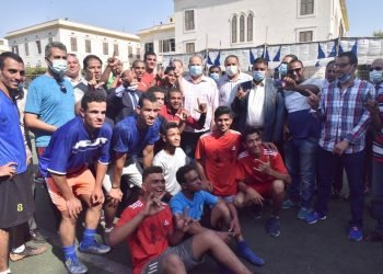 عصام سعد..  يشهد فعاليات اليوم الترفيهي للأشخاص ذوي الهمم وطلاب المدارس الفكرية والصم والبكم على ملاعب مدرسة السلام المتطورة ويكرم الطلاب المتميزين