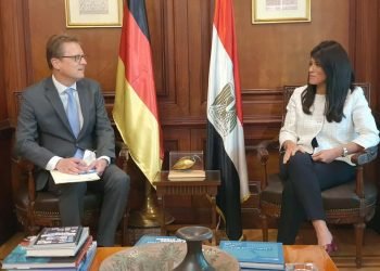 وزيرة التعاون الدولي تلتقي السفير الألماني الجديد لدى القاهرة لبحث مجالات التعاون الإنمائي المشترك