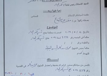 د ثائر يناشد الرئيس السيسى برد أمواله والتى بددها مصرى بكفر الدوار