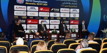 وزير الرياضة يشهد مؤتمر الإعلان عن استضافة مصر بطولة العالم للخماسي الحديث للشباب