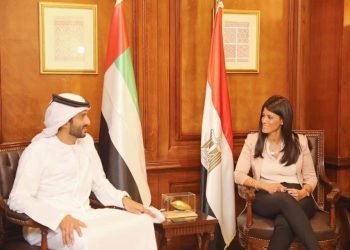 وزيرة التعاون الدولي تلتقي وزير الاقتصاد الإماراتي لبحث سبل تعزيز العلاقات بين البلدين في مختلف مجالات التنمية وإعادة تفعيل اللجنة العليا المشتركة