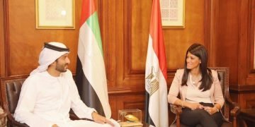 وزيرة التعاون الدولي تلتقي وزير الاقتصاد الإماراتي لبحث سبل تعزيز العلاقات بين البلدين في مختلف مجالات التنمية وإعادة تفعيل اللجنة العليا المشتركة