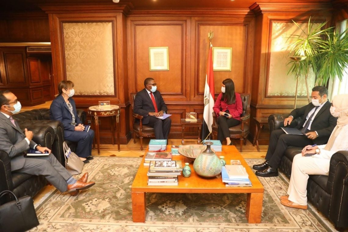 رانيا المشاط تستعرض مع مساعد الأمين العام للأمم المتحدة الإعداد لجلسة “تغير المناخ” في إطار فعاليات منتدي مصر للتعاون الدولي والتمويل الإنمائي