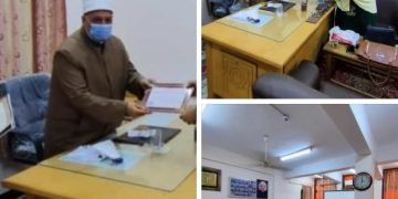 مدير منطقة بنى سويف الأزهرية يكرم المشاركين فى ورشة تنمية مهارات  المعلم