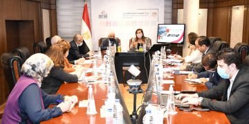 وزيرة التخطيط والتنمية الاقتصادية تستقبل وزير التربية والتعليم لمتابعة تنفيذ مكون التعليم في  برنامج  الإصلاحات الهيكلية