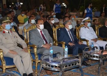محافظ المنيا يشهد الإحتفال بالذكرى 48 لانتصارات أكتوبر المجيدة