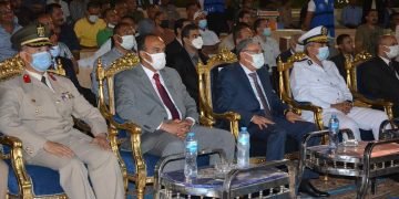 محافظ المنيا يشهد الإحتفال بالذكرى 48 لانتصارات أكتوبر المجيدة