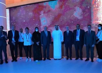 وزير الخارجية الإماراتي يزور الجناح المصري باكسبو 2020 دبي