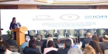 السفيرة نبيلة مكرم: رغم كل التحديات استطاعت مصر تحقيق قفزة في تحويلات المصريين بالخارج وأصبحت تحتل المرتبة الخامسة