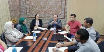 اجتماع هيئة لجان سيدات وشباب الاعمال ولجنة الثقافة والمعارض لوضع ضوابط لمنظومة العمل وفقا لقانون الغرف التجارية