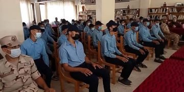 بالصور..مدرسة بني سويف الثانوية الزارعية العسكرية تحتفل بالمولد النبوي وانتصارات اكتوبر