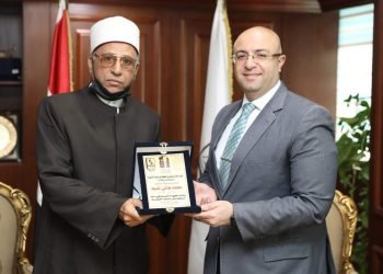 محافظ بني سويف يلتقى البديوى  رئيس منطقة بنى سويف الأزهرية الجديد