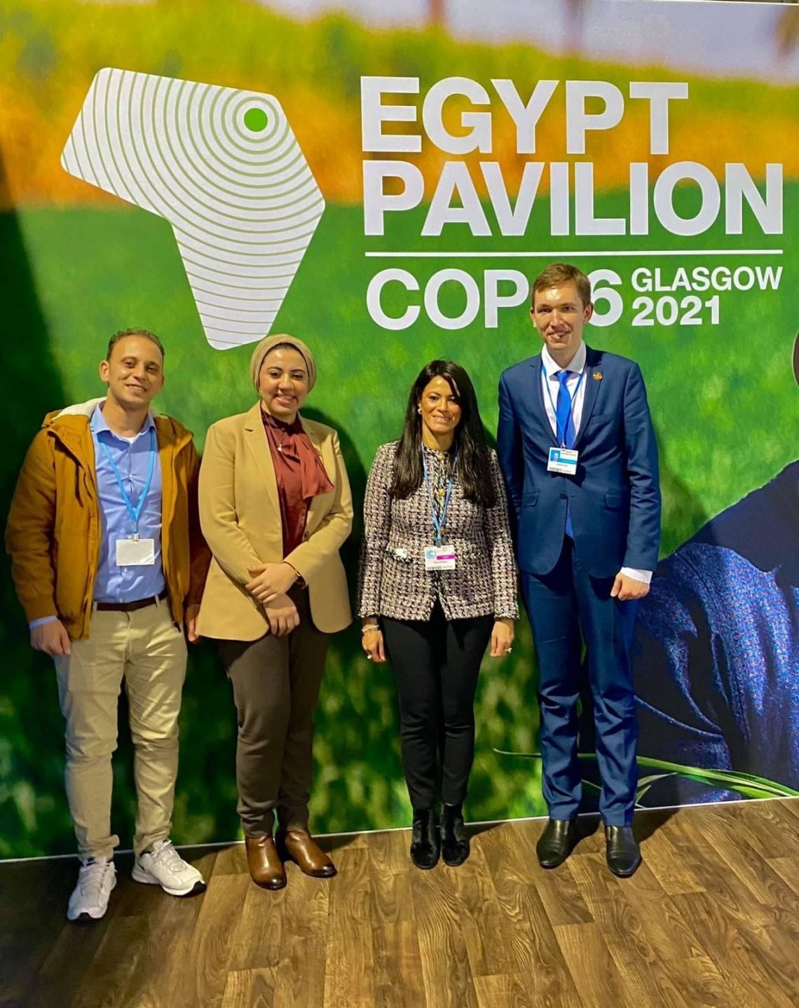 وزيرة التعاون الدولي تلتقي عضو المجموعة الاستشارية الشبابية المعنية بتغير المناخ ضمن أنشطتها بقمة جلاسجو