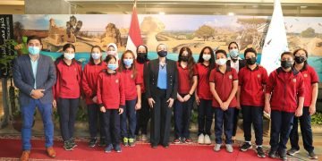 وزيرة البيئة : نسعى لبناء جيل من الطلاب الواعين بالقضايا البيئية يكونوا سفراء للبيئة بين أقرانهم