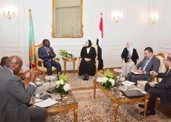 وزيرة التجارة والصناعة تبحث مع نظيرها الزامبي سبل تعزيز التعاون الاقتصادي المشترك بين البلدين خلال المرحلة المقبلة
