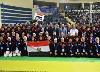 وزير الرياضة يفتتح كأس القارات للكاراتيه التقليدي بالصالة المغطاة باستاد القاهرة الدولي