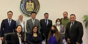 “التعاون الدولي” تلتقي وفد بعثة البنك الكوري للتصدير والاستيراد لبحث المشروعات الجارية ومناقشة أطر التعاون المستقبلية