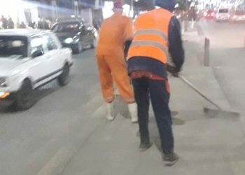 رفع وإزالة أكثر من 100 حالة إشغال طريق والتحفظ على عدد من الشيش في حملة مكبرة نفذتها الوحدة المحلية لمركز ومدينة بني سويف بالتعاون مع شرطة المرافق