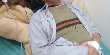 مدير تحرير الشاهد المصرى  يتعرض لحادث أليم