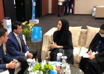 صبحي يلتقى وزيرة الدولة لشؤون الشباب بدولة الإمارات .. ويعلنان مباديء الشراكة بين الوزارة ومركز الشباب العربي