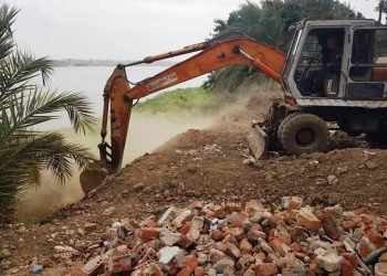 ” سوهاج ” : إزالة 12 حالة تعدي على أملاك الري والمجاري المائية بمركز البلينا