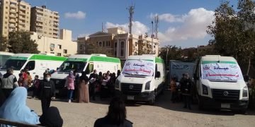 القافلة الطبية بالمعصرة تقدم  الخدمة العلاجية لـ ٥ ألاف مواطن خلال يومين