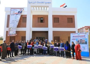 أعضاء “مستقبل وطن” بسوهاج يتفقدون مشروعات  “حياة كريمة” بطما