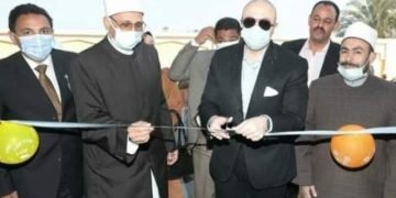 محافظ بنى سويف يفتتح معهد منيل موسى الابتدائى