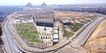 مشروع المتحف المصري الكبير يسعي لاعتماده كمبنى أخضر وفقا لنظام تقييم الهرم الأخضر المصري