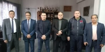 الشربينى يستقبل المتحدث الرسمى بإسم وزارة الشباب والرياضة بالدقهلية