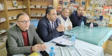 ندوة ثقافية لشعراء الفيوم وبني سويف بسنورس