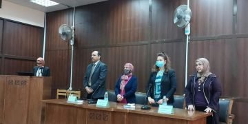 انطلاق فعاليات الملتقى الأول لمكتبات جامعة حلوان تحت  شعار خدمات المكتبات  الجامعية المبتكرة والذكية