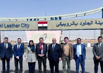 مدينة الجلود بالروبيكي تستقبل وفد حكومي ايطالي لاستعراض تطورات العمل بالمدينة