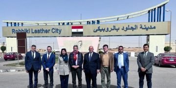مدينة الجلود بالروبيكي تستقبل وفد حكومي ايطالي لاستعراض تطورات العمل بالمدينة