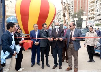 افتتاح معرض من النهارده مصري في نادي النيل بجامعة المنصورة