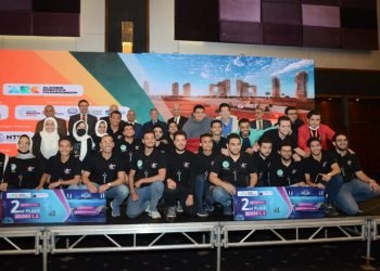 أكاديمية البحث العلمي : 79 فريق تنافسوا في المسابقة الدولية للروبوتات بالعلمين وفوز جامعة المنصورة بالمركز الثالث