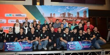 أكاديمية البحث العلمي : 79 فريق تنافسوا في المسابقة الدولية للروبوتات بالعلمين وفوز جامعة المنصورة بالمركز الثالث