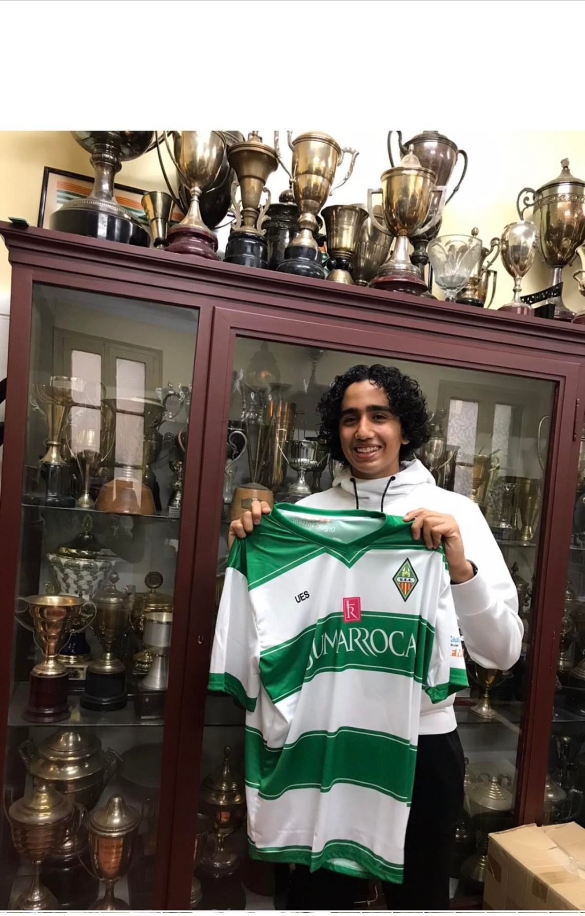 محمد منصور اصغر لاعب مصرى يحترف بالدورى الكتالونى باسبانيا