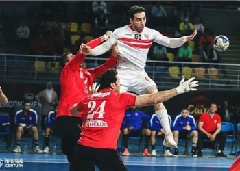 يد الزمالك ابطال دورى المحترفين للموسم الرابع على التوالى بالفوز على الاهلى 22/29