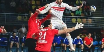 يد الزمالك ابطال دورى المحترفين للموسم الرابع على التوالى بالفوز على الاهلى 22/29