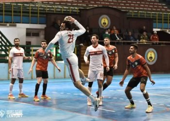 يد الزمالك فى نصف نهائى كاس مصر بالفوز على طلائع الجيس33 /29