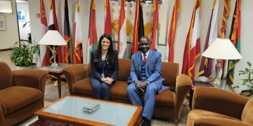 “المشاط” تناقش مع وزير الاقتصاد الكاميروني تعزيز التعاون في مجالات الزراعة والطاقة وعقد الدورة السابعة للجنة المشتركة للتعاون الاقتصادي