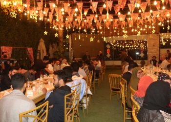 جامعة المنصورة تنظم افطار جماعي لممثلي 45 جنسية من الدارسين بها