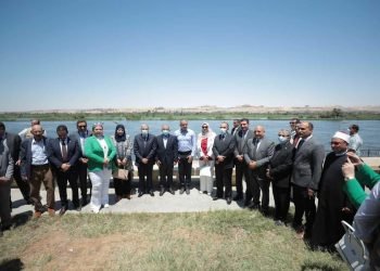 تطوير كورنيش النيل بالمنيا