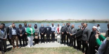 تطوير كورنيش النيل بالمنيا